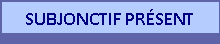 SUBJONCTIF PR�SENT